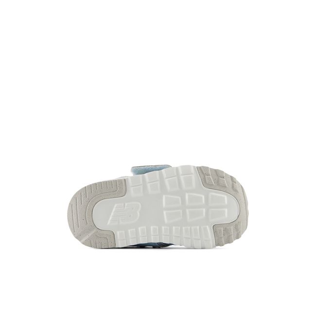 New Balance 574 New-B kids sneaker outsole tread view.