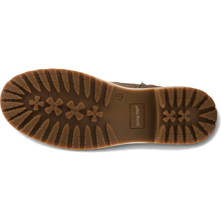 Sole of olive green leather Spring Step Women&