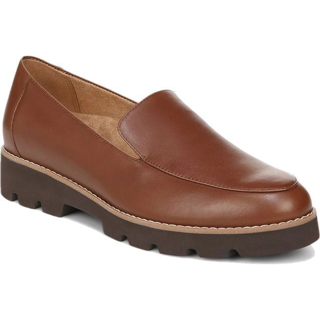 Vionic Women's Kensley Loafer Brown Leather H9623L6201