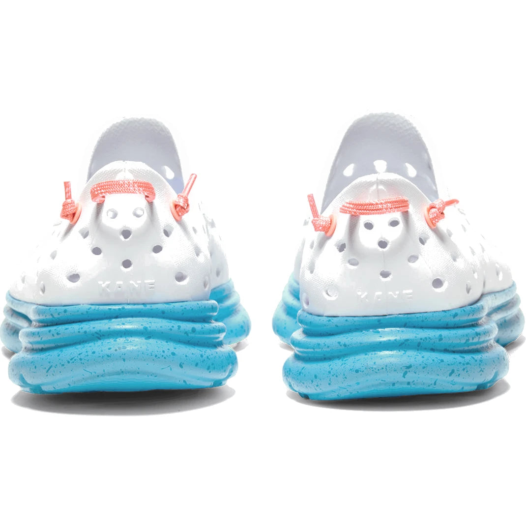 Heel of Kane Unisex Revive Recovery Shoes in White/Pacific Speckle