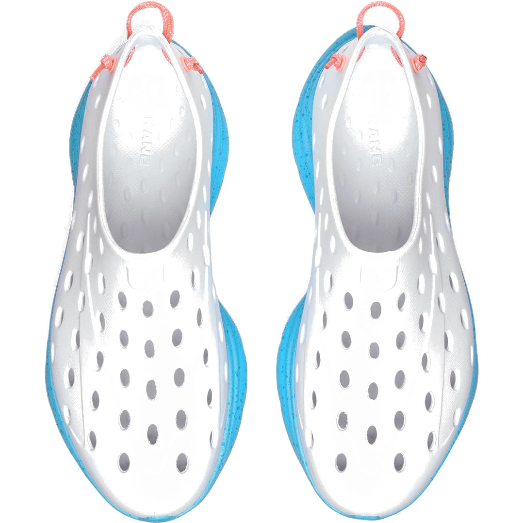 Top of Kane Unisex Revive Recovery Shoes in White/Pacific Speckle