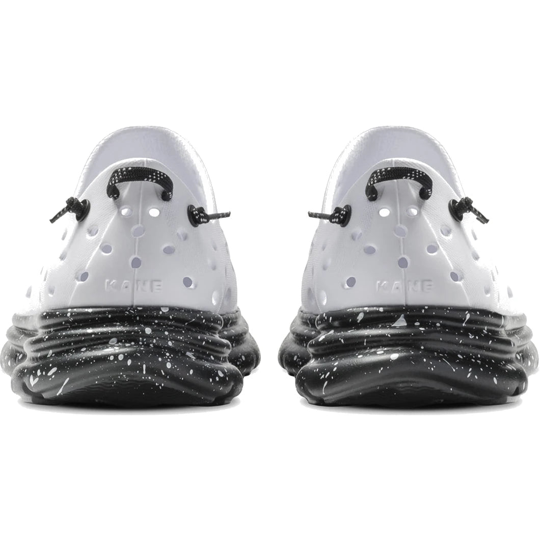 Heel of Kane Unisex Revive Recovery Shoes in White/Black Speckle