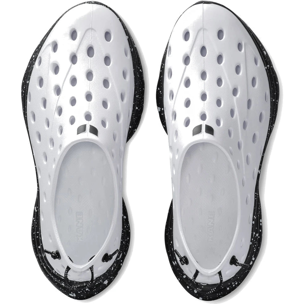 Top of Kane Unisex Revive Recovery Shoes in White/Black Speckle