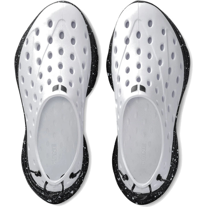 Top of Kane Unisex Revive Recovery Shoes in White/Black Speckle