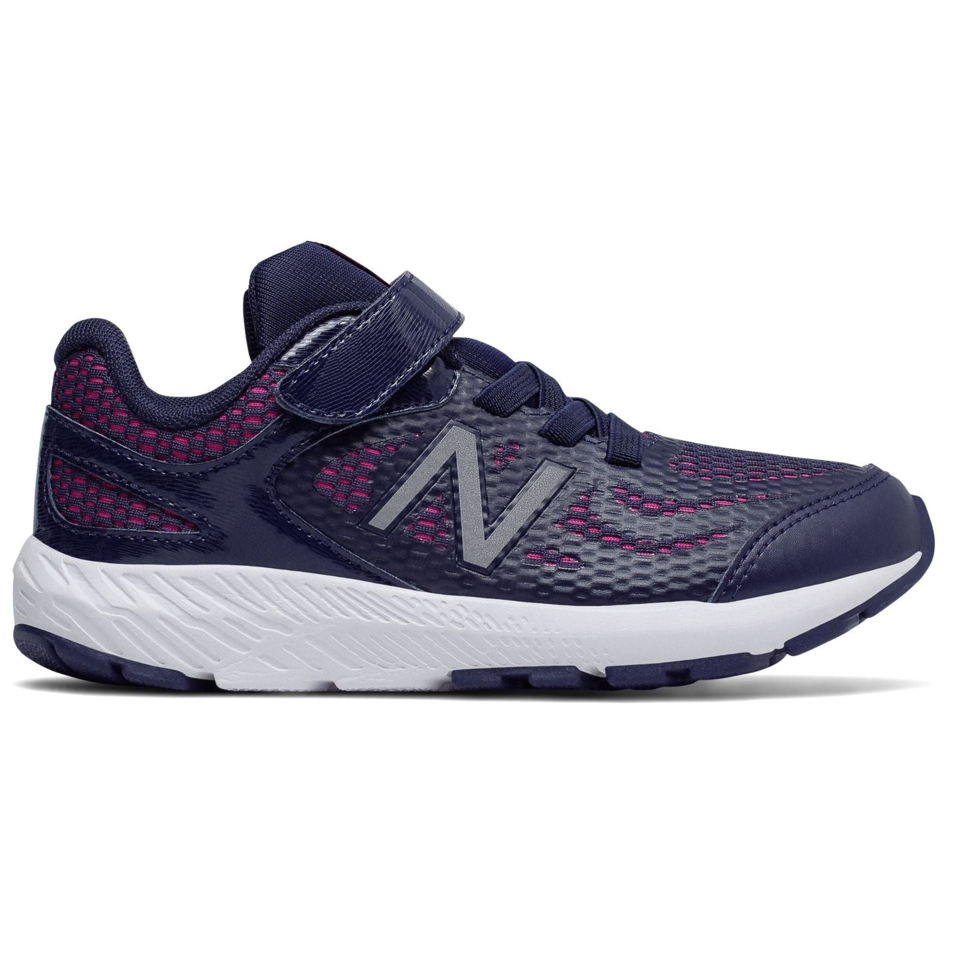 Side view New Balance Kid's 519 V1 Running Shoe (Toddler/Little Kid/Youth) kv519pgy