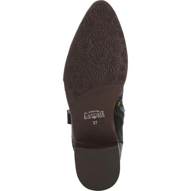 L'Artiste Women's Ladyluck-Shine Bootie PURPLE MULTI/BLACK LADYLUCK PRM