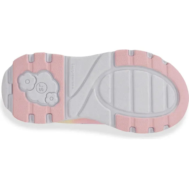 Stride Rite Kids' Lighted Glimmer 2.0 Sneaker Rainbow CG037302