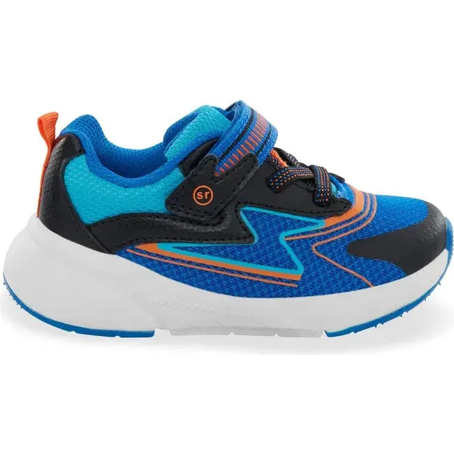 Stride Rite Kids' Light Up Zips Cosmic 2.0 Sneaker Blue Multi BB035001