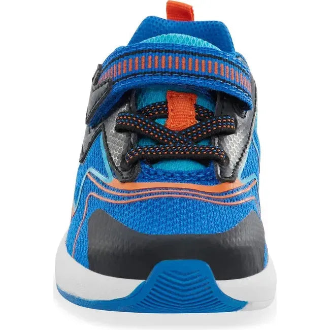 Stride Rite Kids' Light Up Zips Cosmic 2.0 Sneaker Blue Multi BB035001