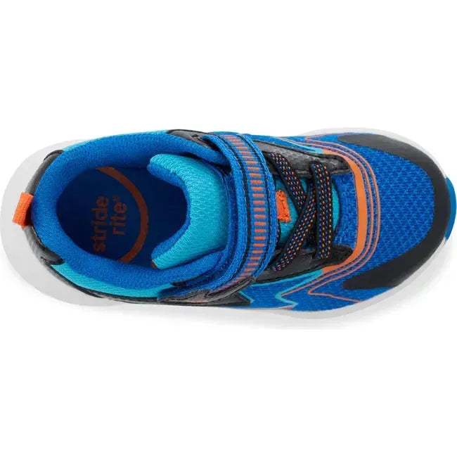 Stride Rite Kids' Light Up Zips Cosmic 2.0 Sneaker Blue Multi BB035001