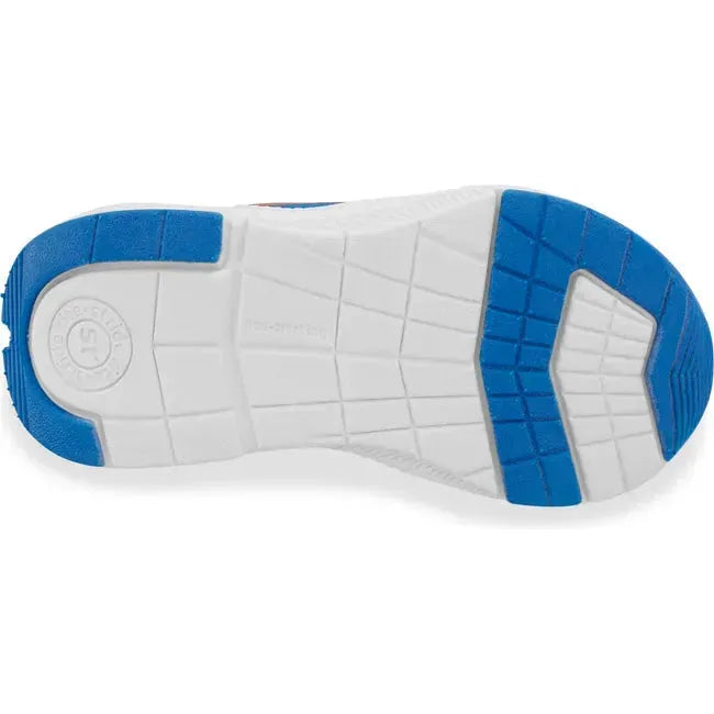 Stride Rite Kids' Light Up Zips Cosmic 2.0 Sneaker Blue Multi BB035001