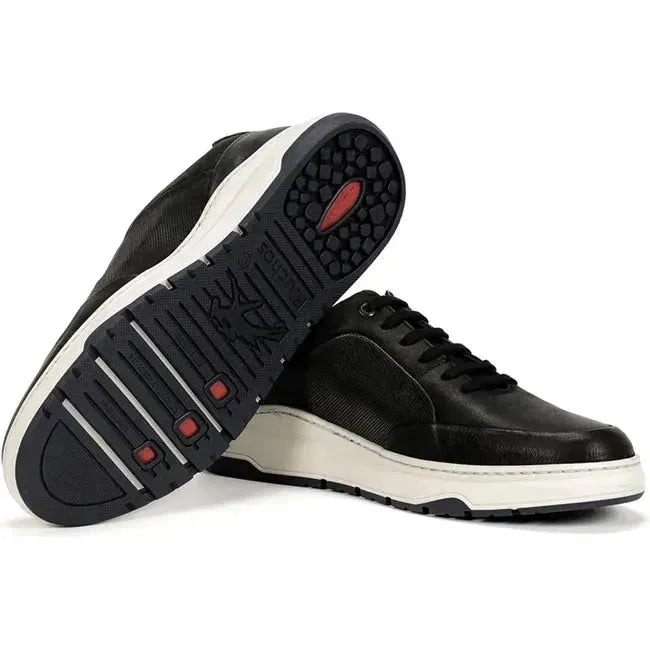 Fluchos Men's Lotus Sneaker Black F1616