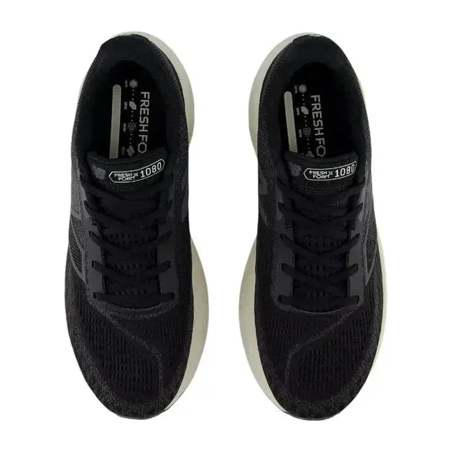 New Balance Men&#39;s Fresh Foam X 1080 V14 Running Shoe Black/Magnet/Linen M1080B14