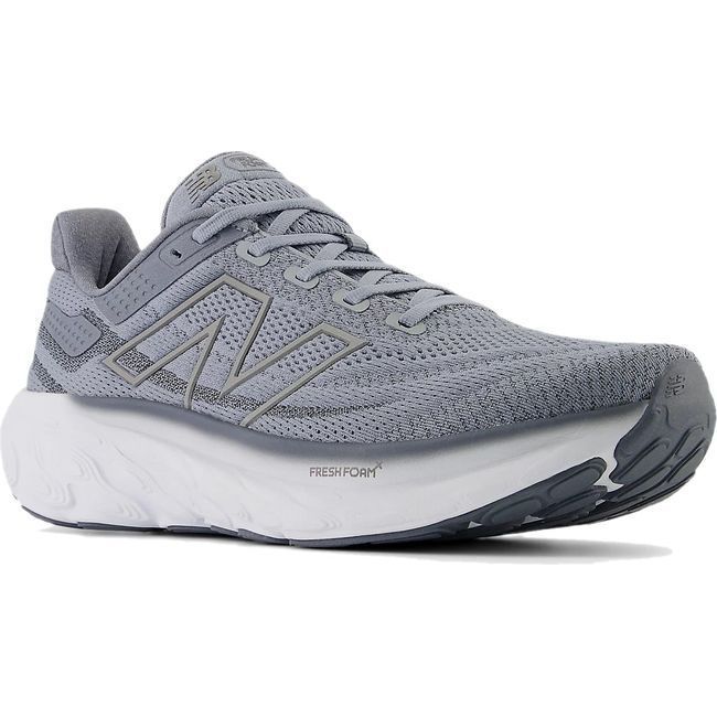 New Balance Men's Fresh Foam 1080 V13 Running Shoe STEEL/TITANIUM/WHITE M1080G13