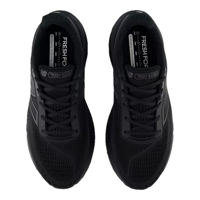 Top of New Balance Men's 1080 V14 Running Shoe in all black