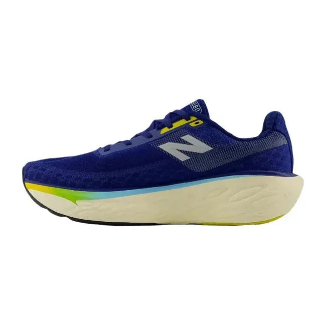 New Balance Men&#39;s Fresh Foam X 1080 V14 Running Shoe Inkwell/Silver Metallic/Ginger Lemon M1080N14