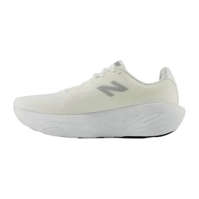 New Balance Men&#39;s Fresh Foam X 1080 V14 Running Shoe White/Silver Metallic/Sea Salt M1080W14