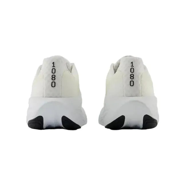 New Balance Men&#39;s Fresh Foam X 1080 V14 Running Shoe White/Silver Metallic/Sea Salt M1080W14