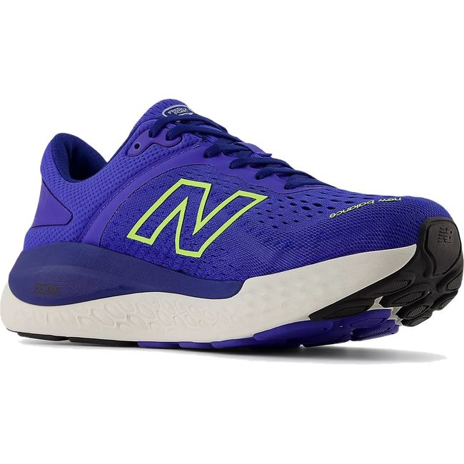 Front angled view of Men's New Balance Fresh Foam X 1540 v4 Running Shoe in Marine Blue
