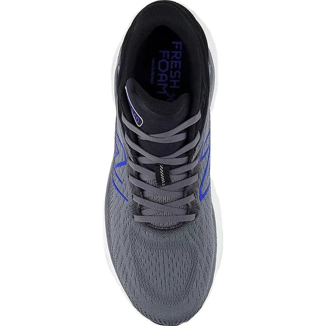 New Balance Men's Fresh Foam X 840 V1 Running Shoe CASTLEROCK/ MARINE BLUE/ BLACK M840FCB