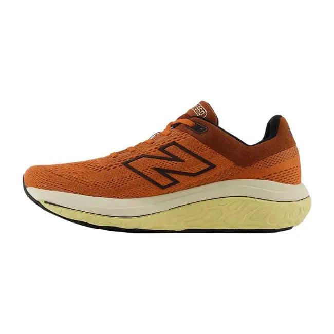 New Balance Men's Fresh Foam X 860 V14 Running Shoe Infield Clay/Relic Brown/Black M860I14