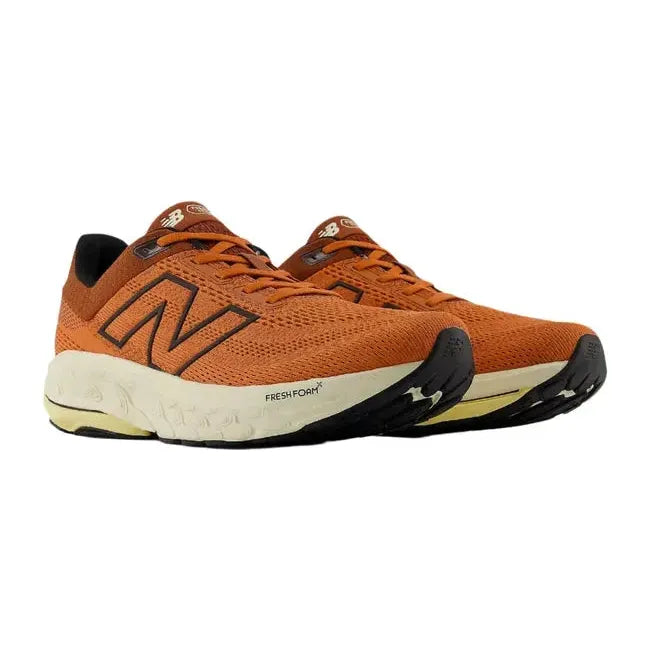 New Balance Men's Fresh Foam X 860 V14 Running Shoe Infield Clay/Relic Brown/Black M860I14