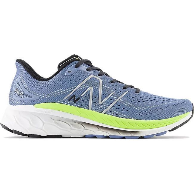 New Balance Men's 860 V13 Running Shoe MERCURY BLUE/THRITY WATT M880O13