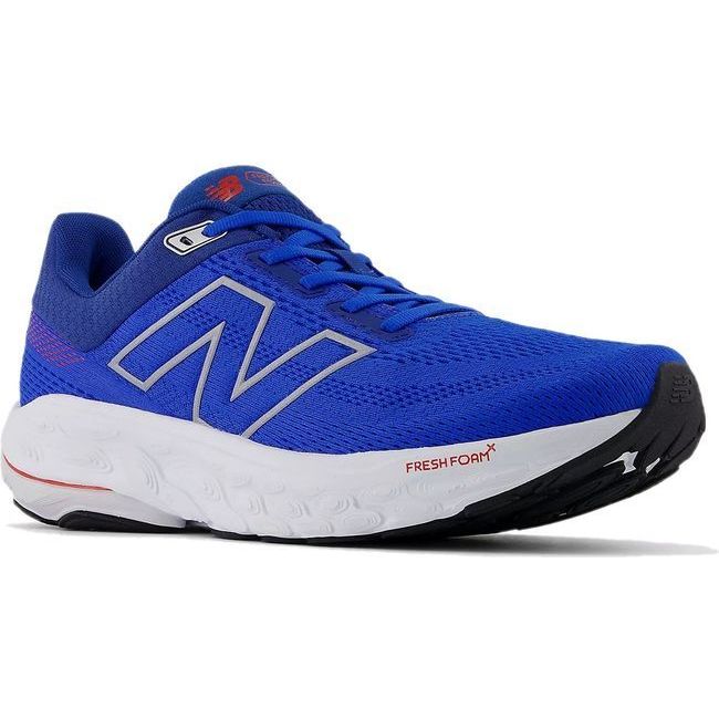 New Balance Men's Fresh Foam 860 V14 Running Shoe BLUE OASIS/WHITE/TRUE RED M860R14