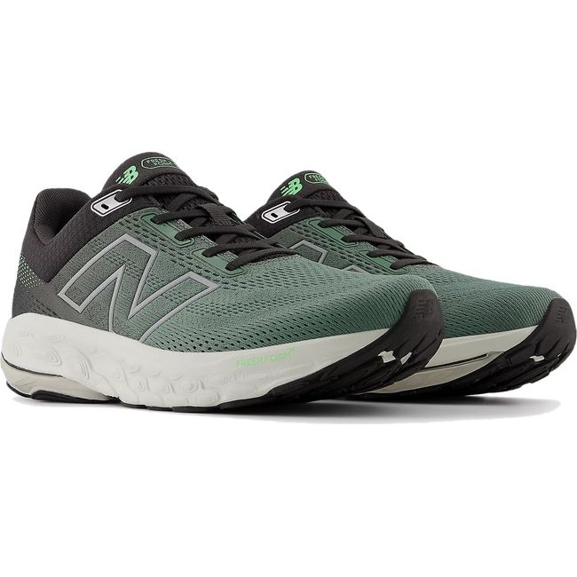 Pair of Women's New Balance Fresh Foam X 860 V14 Running Shoes in Dark Juniper green