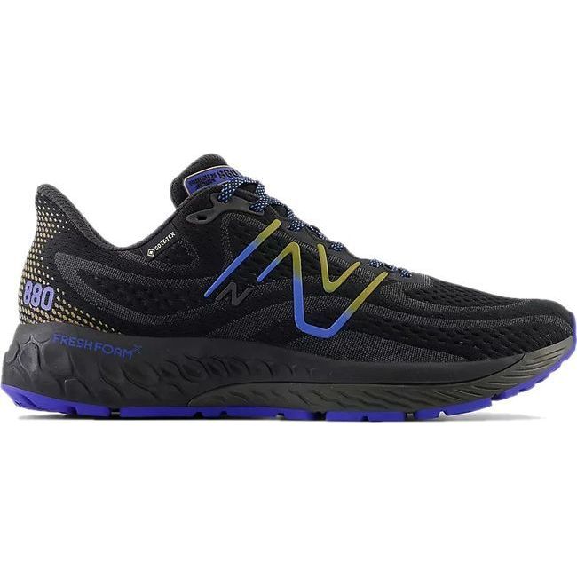 New Balance Men's 880 V13 Gore-Tex Running Shoe Black/Marine Blue M880GQ13