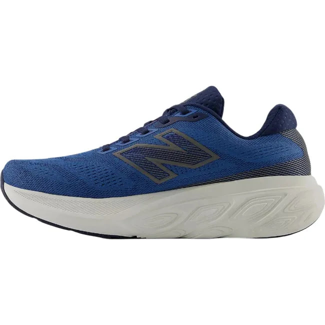 Medial side of New Balance Men's Fresh Foam X 880 V15 Running Shoe in NB navy blue