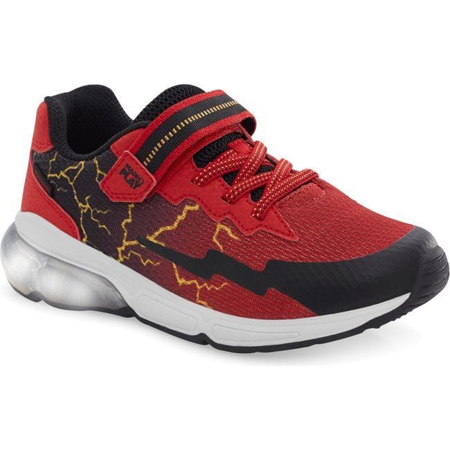 Stride Rite Kids' Light Up Lightning Sneaker Red CB035201