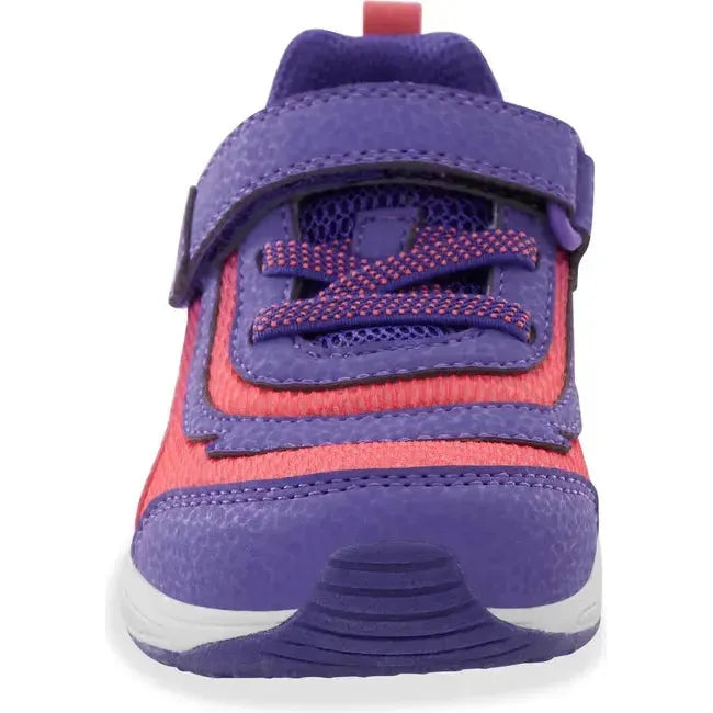 Stride Rite Kids' Made2Play Light Up Surge Bounce Sneaker Purple Multi BG037103