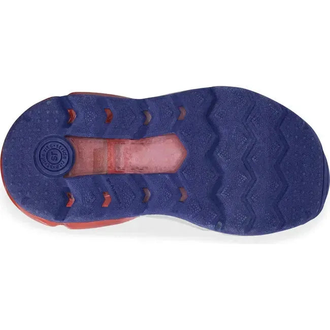 Stride Rite Kids' Made2Play Light Up Surge Bounce Sneaker Purple Multi BG037103