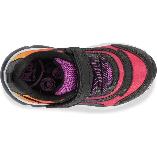 Stride Rite Kids' Made2Play Light Up Surge Bounce Sneaker Sunset BG037103