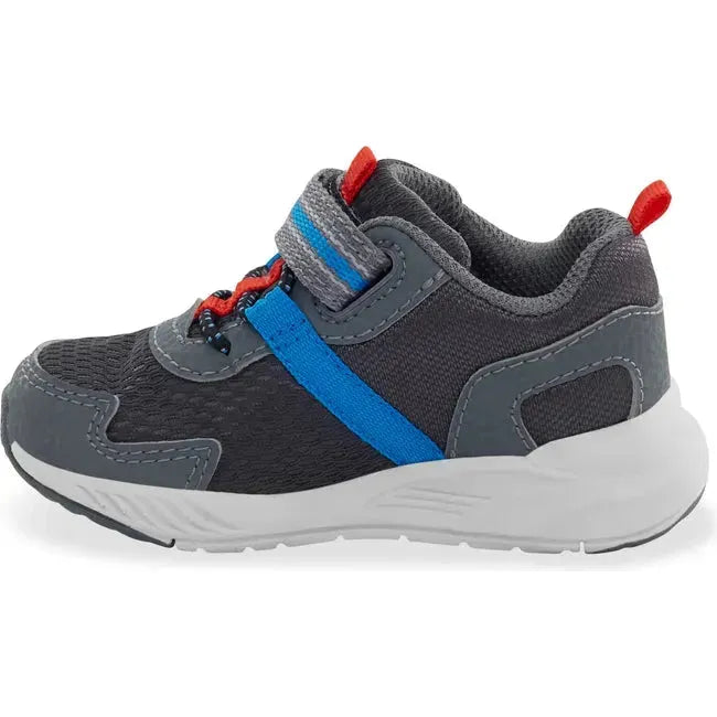 Stride Rite Kids' Made2Play Player Sneaker Black Multi BB014105