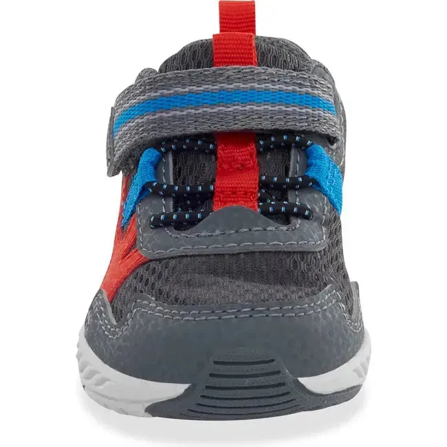 Stride Rite Kids' Made2Play Player Sneaker Black Multi BB014105