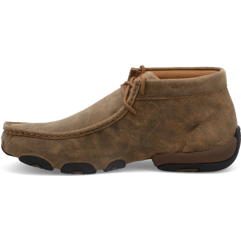Side of Twisted X Men's Original Chukka Driving Moc in Bomber