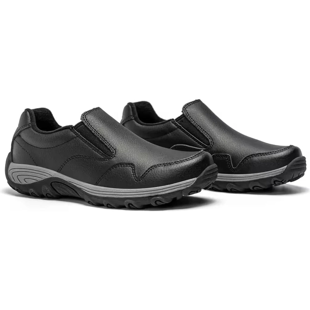 Pair of Merrell Kids' Jungle Moc KDZ Slip-On Shoe in Black
