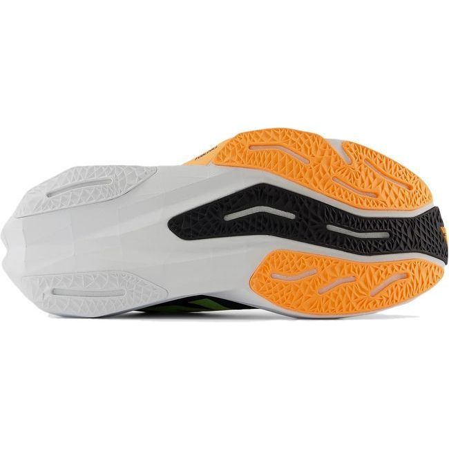 New Balance Men's FuelCell Rebel V4 Running Shoe BLACK/GRAPHITE/WHITE PEACH MFCXCB4