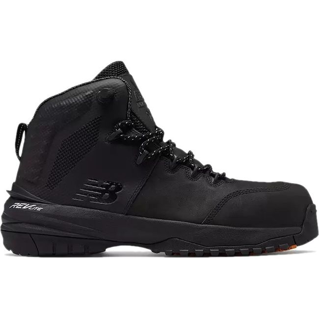 Lateral side of New Balance 989 Composite Toe Work Boot in black
