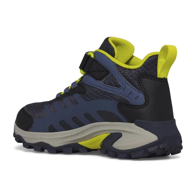 Rear heel view of Merrell Kids&