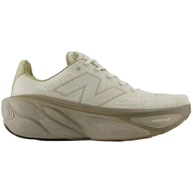 New Balance Men's Fresh Foam X More V5 Running Shoe Linen/Dark Stoneware/Mushroom MMORHL5