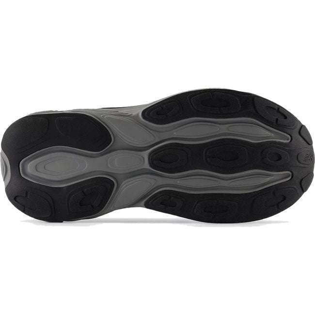 New Balance Fresh Foam X More V5 Running Shoe BLACK/LINEN/SILVER METALLIC MMORLK5