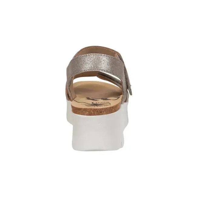 Off The Beaten Track Women's Montaine Wedge Sandal Silver