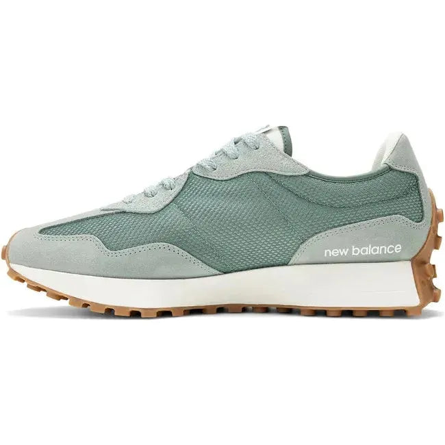 New Balance Men's 327 Lifestyle Shoe Grey/Juniper Green MS327MS