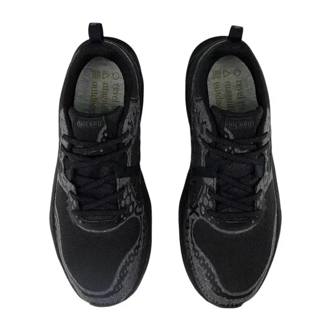 New Balance Men's Fresh Foam X Hierro V8 Gore-Tex Trail Running Shoe Black/Phantom/Magnet MTHIGA8