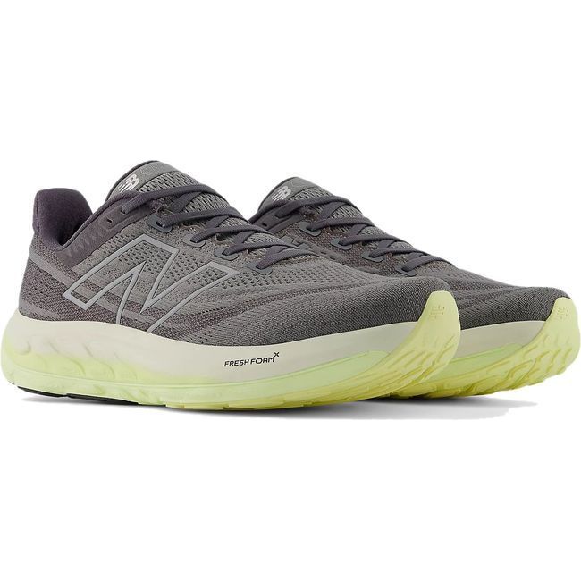 New Balance Men's Fresh Foam X Vongo V6 Running Shoe Harbor Grey/Limelight/Silver Metallic MVNGOCA6