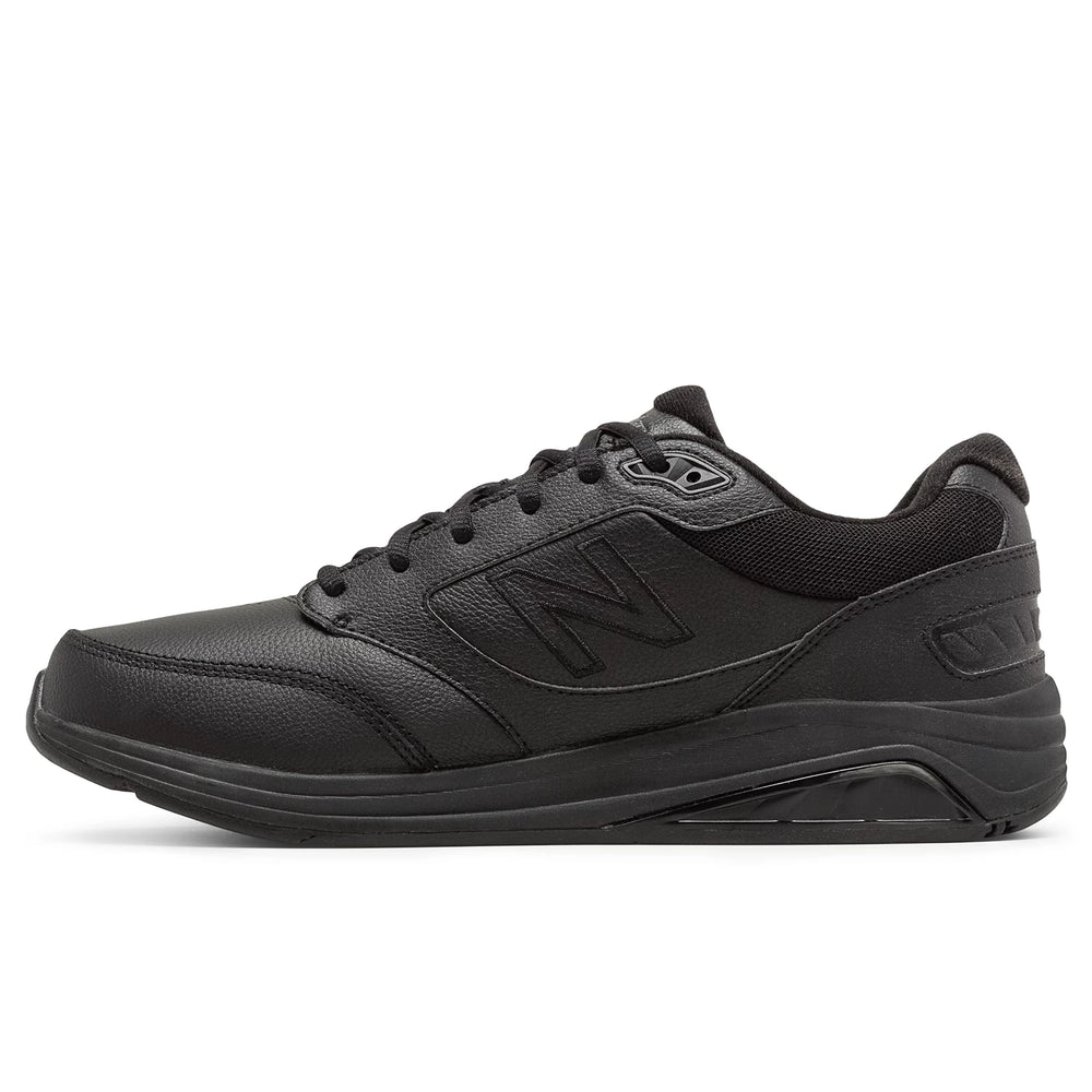 Inside of New Balance Men's 928 v3 walking shoe in Black