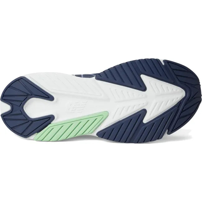 Sole of New Balance Big Kids' Rave Run V2 Running Shoe in NB Navy